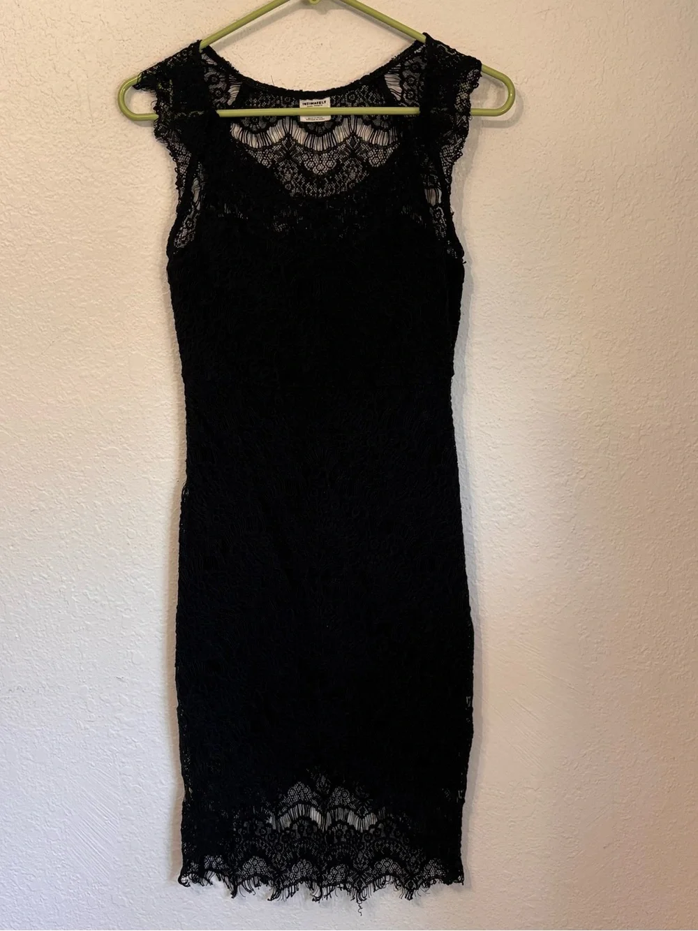 Free People Date Night Peek a Boo Lace Dress XS